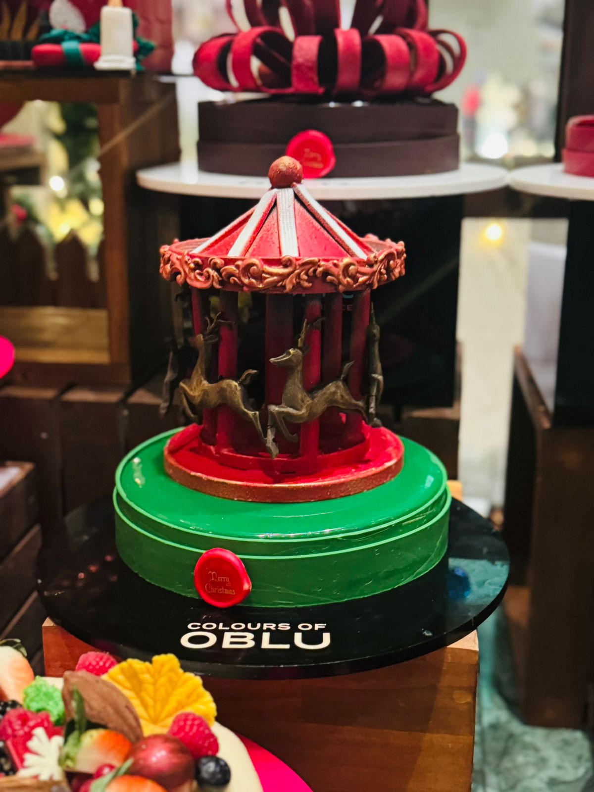 Carousel cake